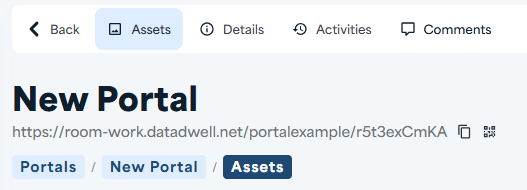 Portal External Link Location